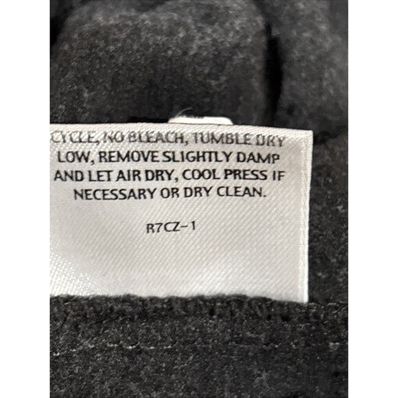 Eileen Fisher Womens Petite Mock Neck Full Zip Stretch Sweatshirt Gray see pics - Picture 12 of 16